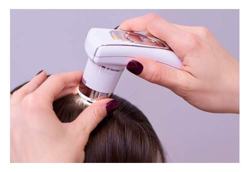before step one - Microscopic examination of the hair and skin of the scalp