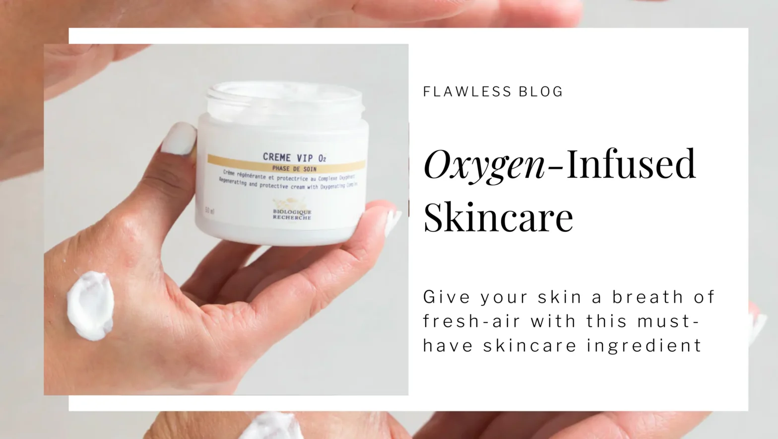 Featured image for post: Oxygen Skincare
